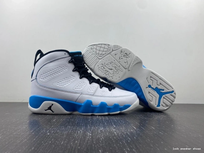 Reps LUCY Air FQ8992-101 Jordan 9 Blue Powder 0702